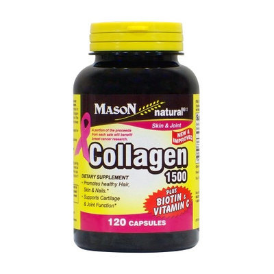 Mason Vitamins Mason Natural Collagen 1500mg Plus Biotin and Vitamin C Capsules - 120 ea