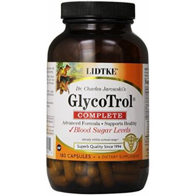 Lidtke Technologies Glycotrol Complete Capsules, 180 Count