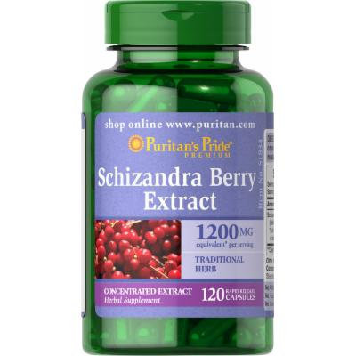 Puritan's Pride Schizandra Berry Extract 300mg-120 Capsules