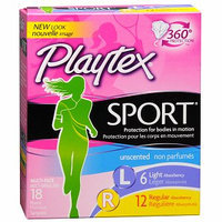 Playtex Sport Tampons with Plastic Applicators Unscented Multipack