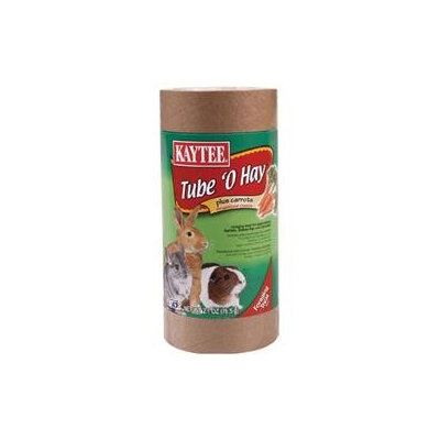 Kaytee Products Inc - Tube O Hay Plus- Carrot 2.7 Ounce