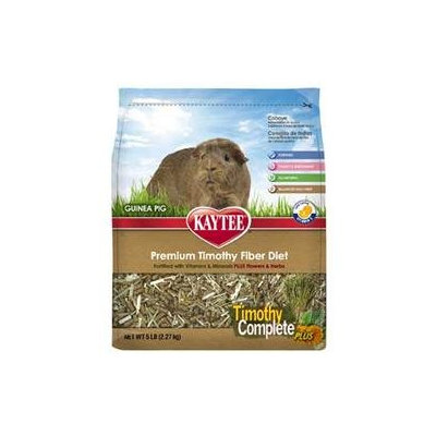 Kaytee Products Inc - Timothy Complete plus Flowers & Herbs Guinea Pig Food 5 Pound