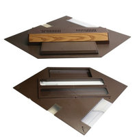 Perfecto Manufacturing APF21501 Marineland Perfect-a-Lite Fluorescent Full Aquarium Specialty Lighting Hoods, 44-Gallon, Pentagon Oak