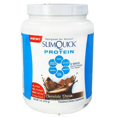 Slimquick Protein Chocolate Dream Powdered Dietary Supplement 1 lb