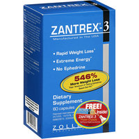 Zantrex-3 Dietary Rapid Weight Loss Supplement - 60ct