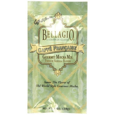 Bellagio Caffe Francaise Gourmet Mocha Mix, 1-Ounce Packets (Pack of 25)