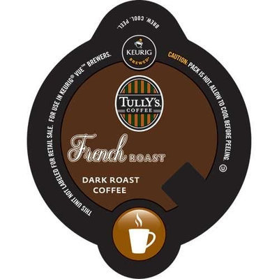 Tullys Coffee Tully's French Roast Coffee Keurig Vue Portion Pack, 32 Count 0.4 oz.