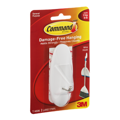 Command Brand Damage-Free Hanging Wire Hook