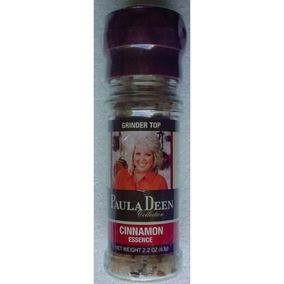 PAULA DEEN Collection CINNAMON ESSENCE 2.2 oz. with Grinder Top