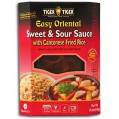 Tiger Tiger Easy Oriental Stir Fry Sauce Sweet and Sour Sauce, 5.3-Ounce (Pack of 4)