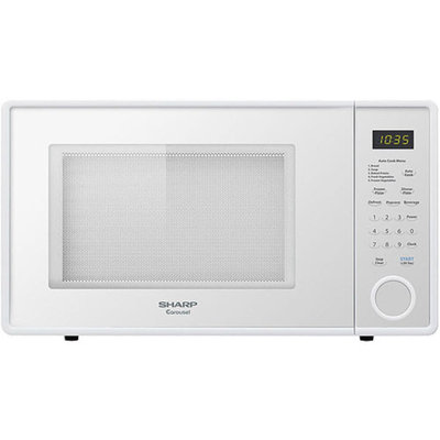 Sharp 1.1 Cu. Ft. Microwave-White