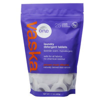 Vaska One Lavender Laundry Detergent Tablet, 17 oz