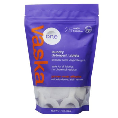 Vaska One Lavender Laundry Detergent Tablet, 17 oz