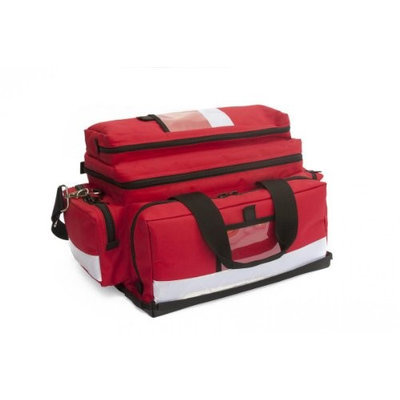 Kemp 10-104-RED Large Professional Trauma Bag Red