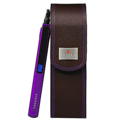 Theorie Saga Collection Flat Iron, Metallic Rubber, Purple, 1 inch, 1 ea