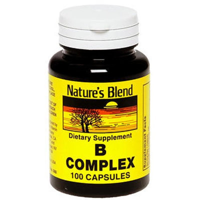 Natures Blend Nature's Blend B Complex Capsules, 100 Caps