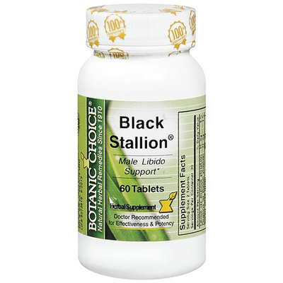 Botanic Choice Black Stallion Male Libido Herbal Supplement Tablets
