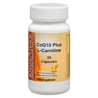 Botanic Choice CoQ10 plus L-Carnitine Dietary Supplement Capsules