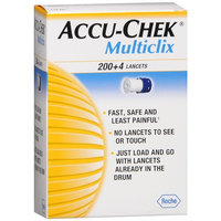 Accu Chek Accu-Chek Multiclix 200+4 Lancets, 204 ea