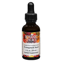Botanic Choice Fenugreek Seed Herbal Supplement Liquid