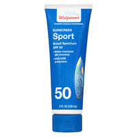 Walgreens Sunscreen Sport Lotion SPF 50, 8 fl oz