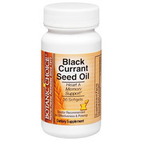 Botanic Choice Black Currant Seed Oil Dietary Supplement Softgels