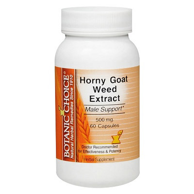 Botanic Choice Horny Goat Weed Extract 500 mg Capsules