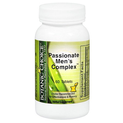 Botanic Choice Passionate Men's Complex Herbal Supplement Tablets