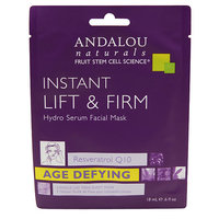 Andalou Naturals Instant Lift & Firm Hydro Serum Facial Mask, 0.6 Oz
