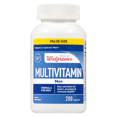 Walgreens Multivitamin Tablets Men
