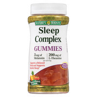 Nature's Bounty Sleep Complex 3 mg Melatonin/200 mg Gummies Punch