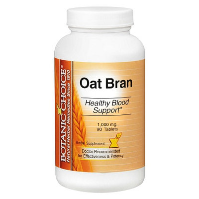Botanic Choice Oat Bran 1000 mg Herbal Supplement Tablets