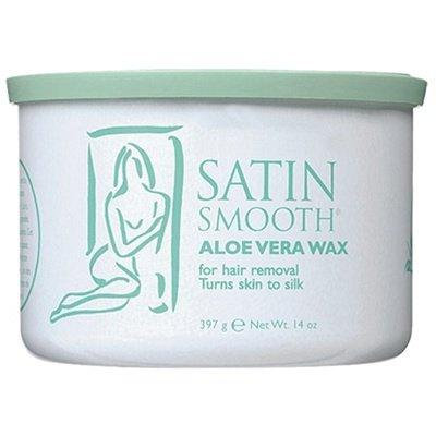 Satin Smooth Aloe Vera Pot Wax, 14 Ounce