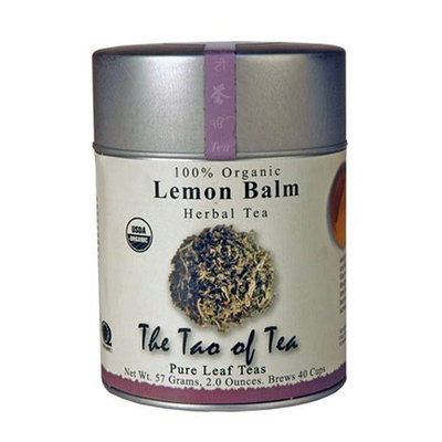 The Tao of Tea, Lemon Balm Herbal Tea, Loose Leaf, 2.0-Ounce Tins (Pack of 3)