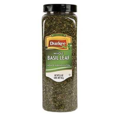 Durkee Basil Leaves, Whole, 5.5-Ounce Packages (Pack of 3)