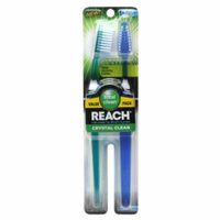 Reach Crystal Clean Firm Value Pack Adult Toothbrushes, 2 ea