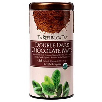 The Republic of Tea, Double Dark Chocolate Mate, 36-Count