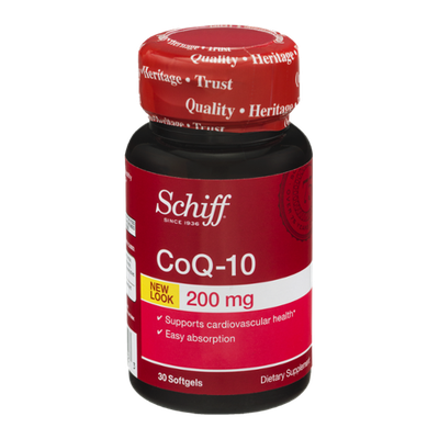 Schiff CoQ-10 Dietary Supplement Softgels 200 mg - 30 CT
