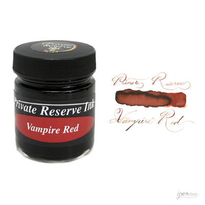 Private Reserve 66 ml Bottle Fountain Pen Ink, Vampire Red