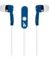 Jaybrake Mizco Sports Mlb-Sthf-Dgrs Stereo Earbuds With Microphone (Los Angeles Dodgers(Tm))