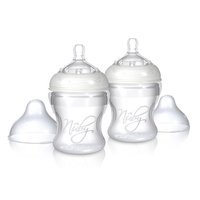 Luv N Care 2-Pack 5 oz. Silicone Bottle with Slow Flow Nipple - LUV N' CARE, LTD.