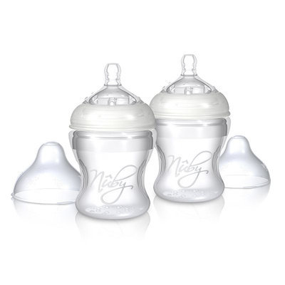 Luv N Care 2-Pack 5 oz. Silicone Bottle with Slow Flow Nipple - LUV N' CARE, LTD.