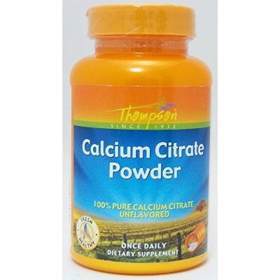Calcium Citrate Powder Unflavored Thompson 150 g Powder