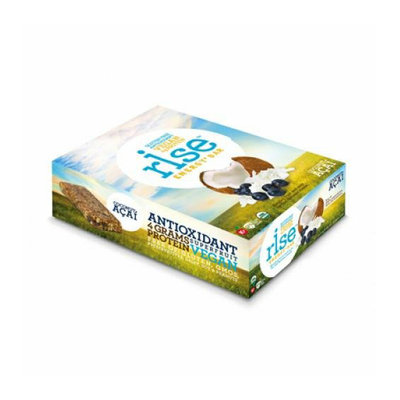 Rise Bar Energy Bar Organic Coconut Acai Case of 12 1.6 oz