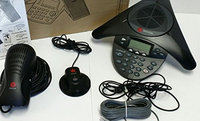 Polycom 2200-16200-001 w/ EX Mics Item # 2200-16200-001 + 2200-16155-001