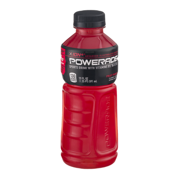 Powerade ION4 Sports Drink Fruit Punch Reviews 2019