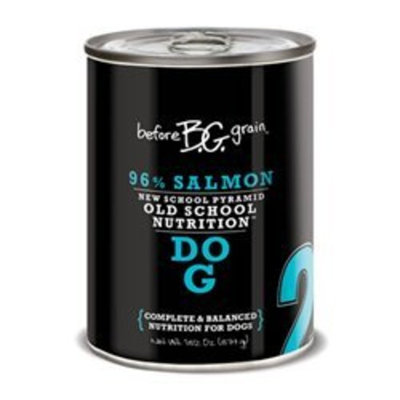 Before Grain Canned Dog Food Case Salmon