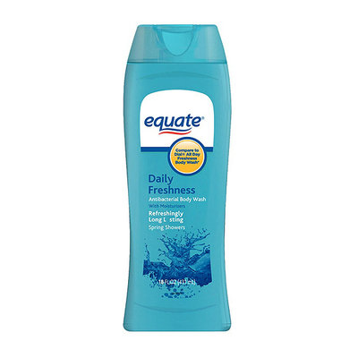 Equate Daily Freshness Spring Showers Antibacterial Body Wash
