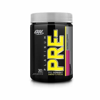Optimum Platinum PRE- Raspberry Lemonade 30 Servings Pre Workout