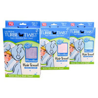 Turbie Twist Microfiber Super Absorbent Hair Towel